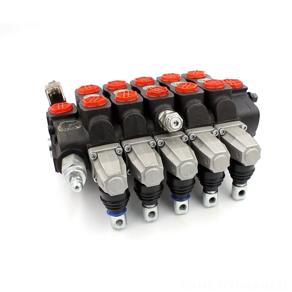 SD8-Electric Unloading Valve 5 Position 3 Solenoid 12v 24v Hydraulic Directional Control Valve image